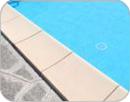 Bordo perimetrale piscina color sabbia