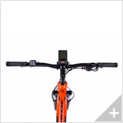 Bicicletta elettrica Mountain e-Bike CANYON 5.2: particolare LCD