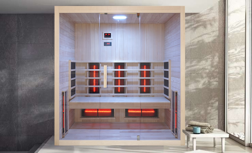 Sauna infrarossi Pami 4 - Foto della cabina in interno