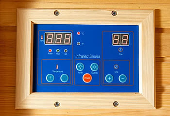 Sauna infrarossi Rossana - Incluso nel kit sauna - Pannello di controllo