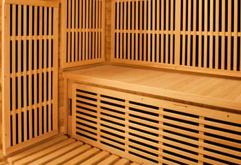 Sauna infrarossi Zaira - Incluso nel kit sauna - Lampade a infrarossi in ceramica