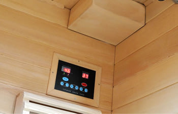 Sauna infrarossi Erika - Incluso nel kit sauna - Pannello di controllo