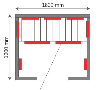 Sauna infrarossi Pami 4 - Istruzioni di montaggio