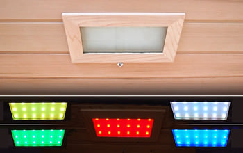 Sauna infrarossi Aria Angolare 200 - Incluso nel kit sauna - Lampada LED