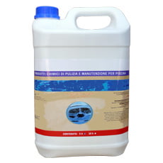 Detergente per eliminare i depositi grassi NETSOL ALCALINO 5 lt
