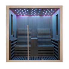 Sauna infrarossi aron b 180 - 1800x1500x1900